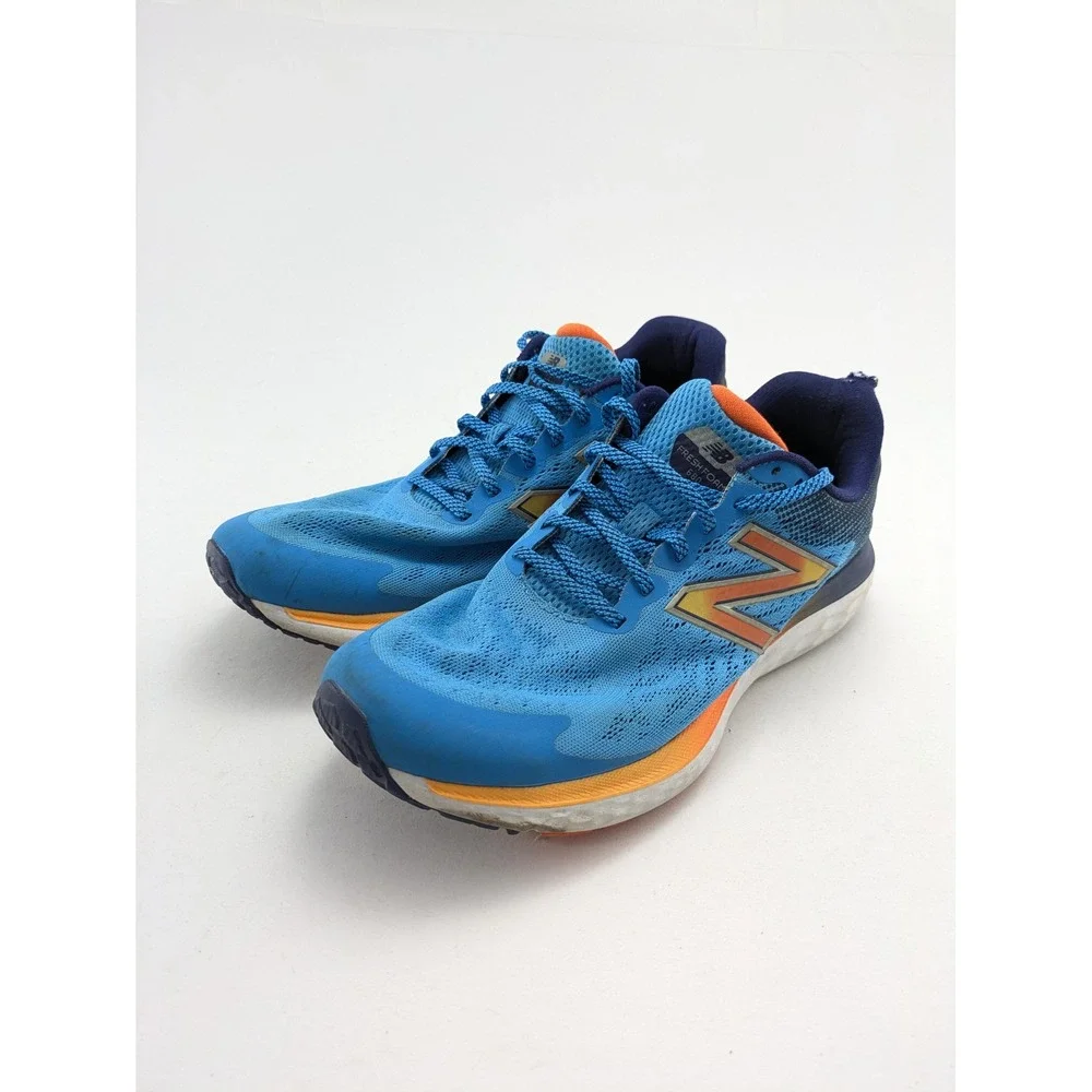 Mens New Balance Fresh Foam 680 Blue Orange Running Shoes M680FB7 Size 10.5